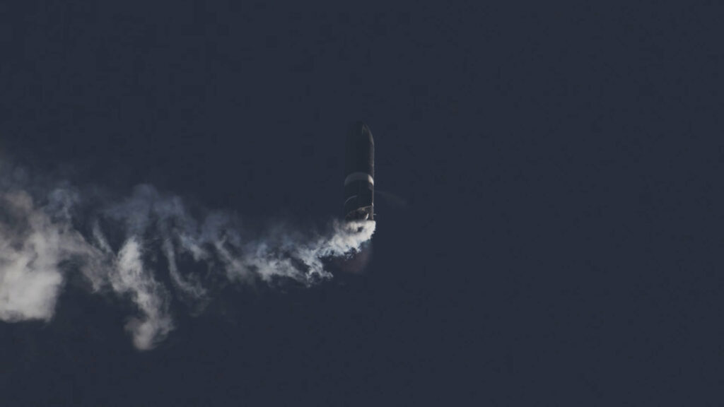 Le vol du Starship SN8 de SpaceX // Source : SpaceX Le vol du Starship SN8 de SpaceX // Source : SpaceX