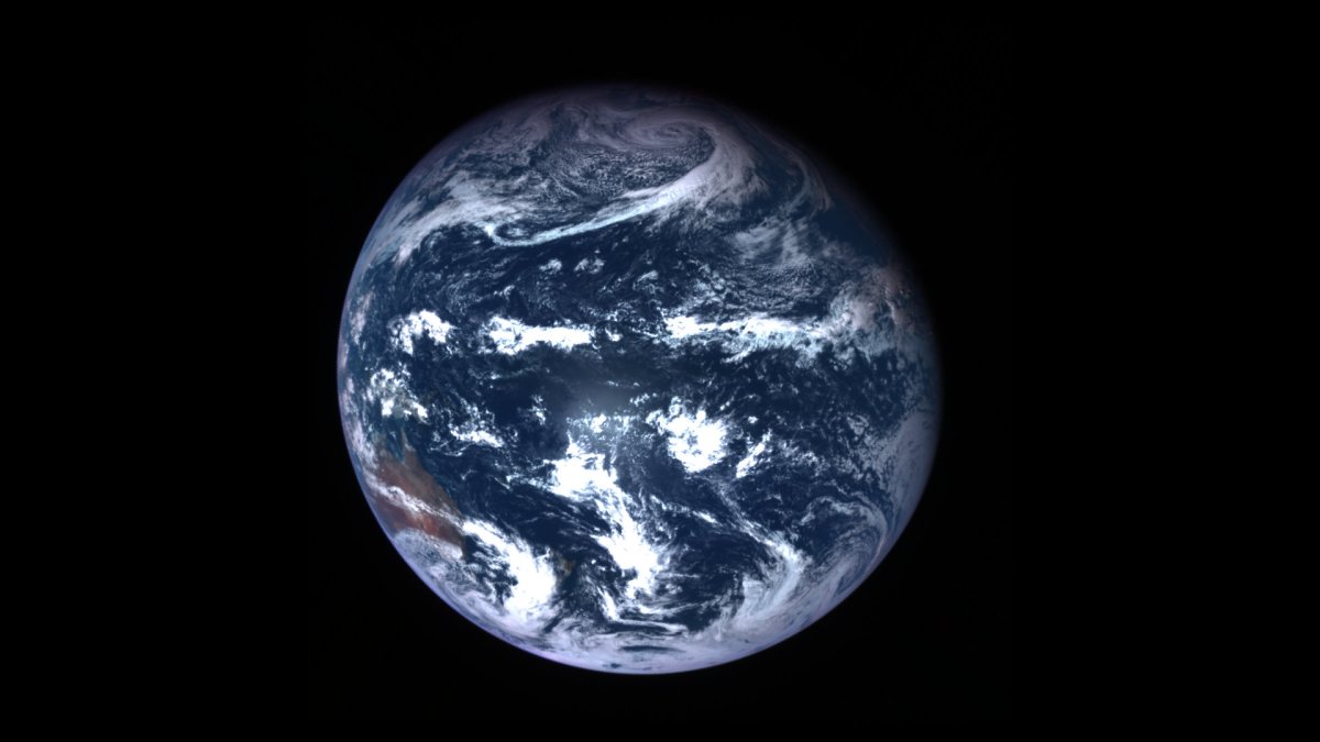 La Terre vue par Hayabusa 2. // Source : JAXA, AIST, University of Tokyo, Kochi University, Rikkyo University, Nagoya University, Chiba Institute of Technology, Meiji University, University of Aizu La Terre vue par Hayabusa 2. // Source : JAXA, AIST, University of Tokyo, Kochi University, Rikkyo University, Nagoya University, Chiba Institute of Technology, Meiji University, University of Aizu