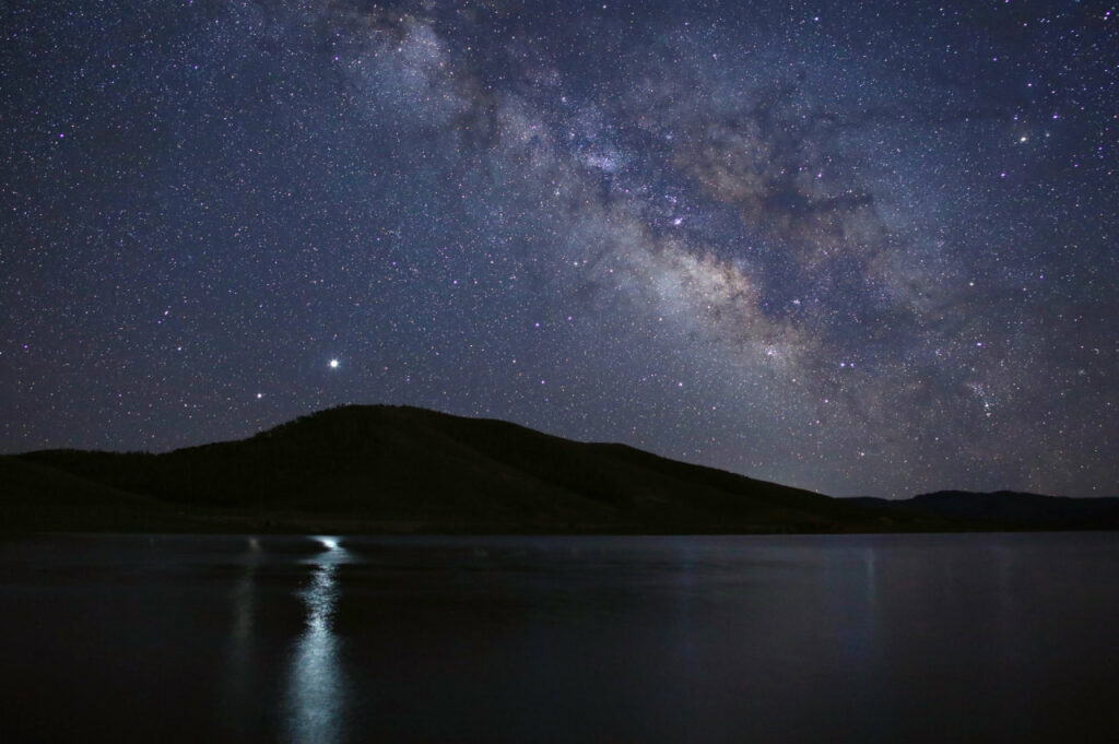 La Grande conjonction entre Jupiter et Saturne, le 21 décembre 2021 // Source : Nasa / Tumblr La Grande conjonction entre Jupiter et Saturne, le 21 décembre 2021 // Source : Nasa / Tumblr