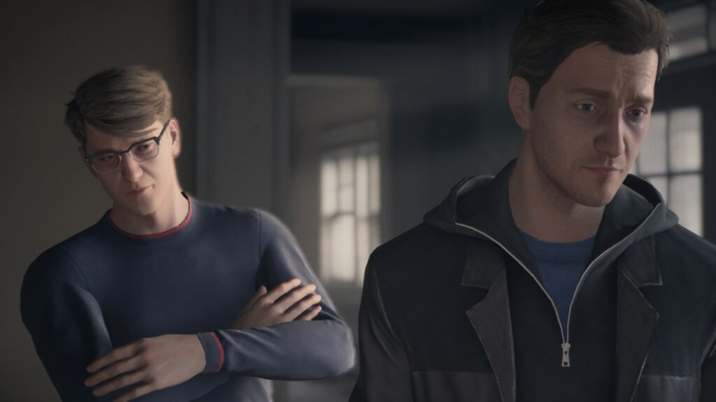 Le jumeau apparaîtra souvent pour donner son avis, et conseiller. // Source : Dontnod / Capture Numerama Le jumeau apparaîtra souvent pour donner son avis, et conseiller. // Source : Dontnod / Capture Numerama