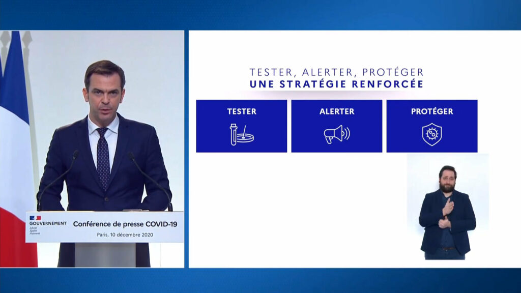 Rappel de la stratégie. // Source : Capture d'écran YouTube Gouvernement Rappel de la stratégie. // Source : Capture d'écran YouTube Gouvernement