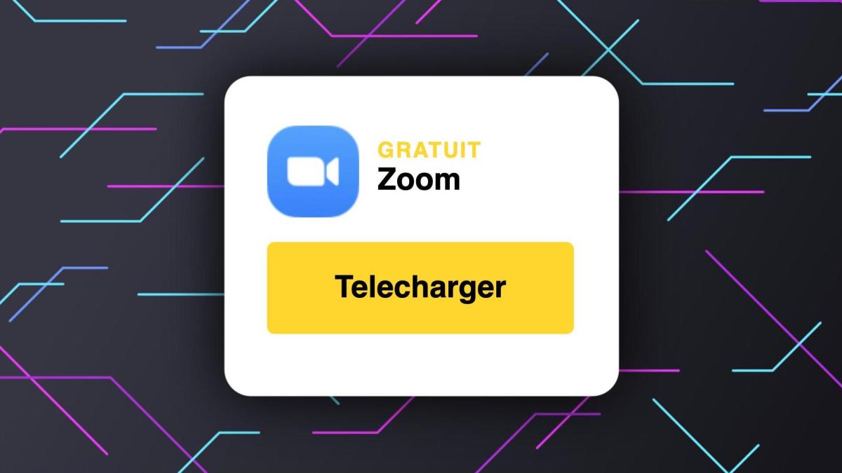 Des malfaiteurs se positionnent sur la requête « télécharger Zoom » // Source : Montage Numerama Des malfaiteurs se positionnent sur la requête « télécharger Zoom » // Source : Montage Numerama