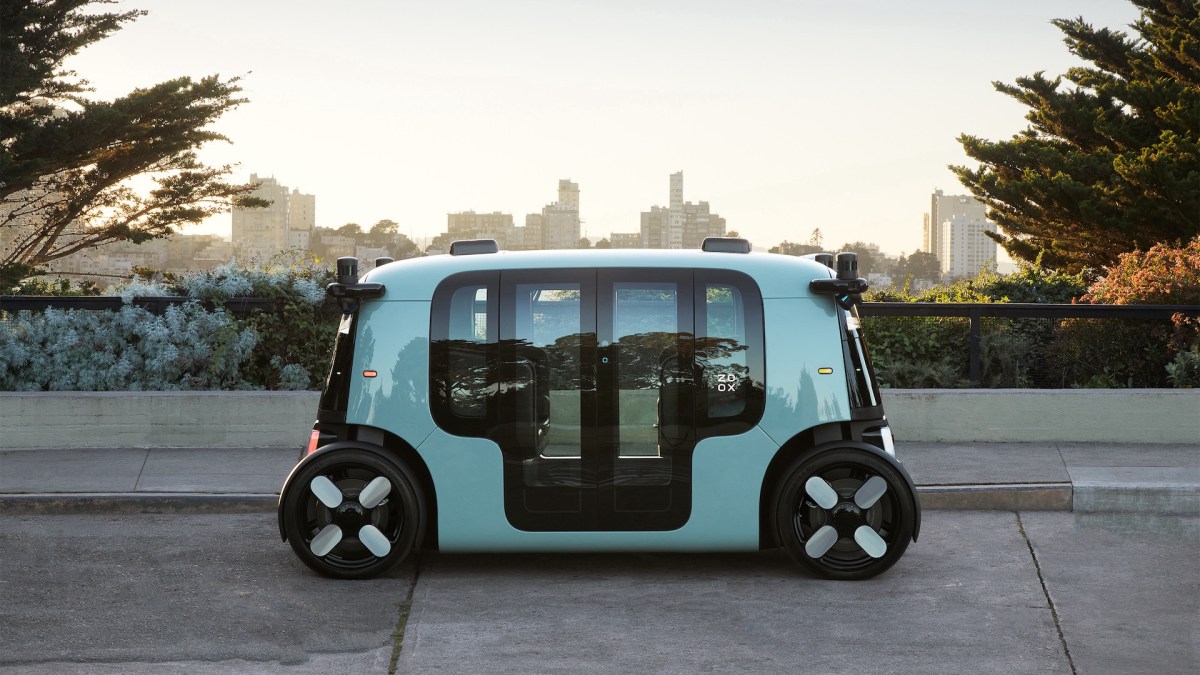 Le robotaxi Zoox // Source : Zoox Le robotaxi Zoox // Source : Zoox