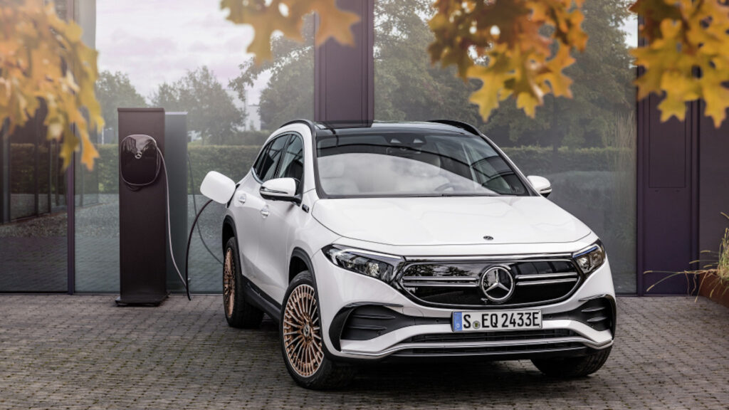 Mercedes EQA // Source : Mercedes Mercedes EQA // Source : Mercedes