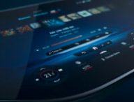 MBUX Hyperscreen de Mercedes // Source : Mercedes