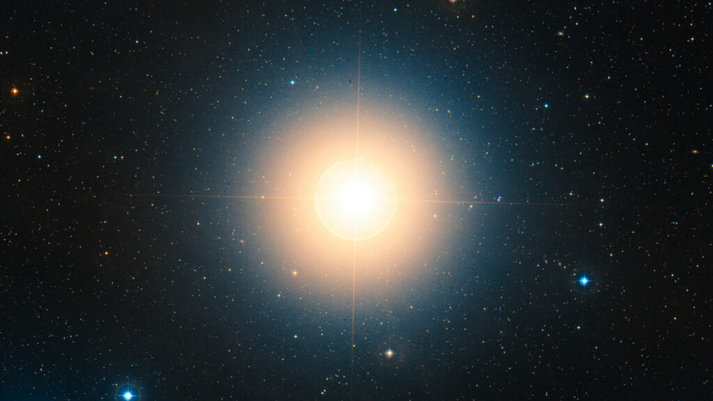 Aldébaran. // Source : Wikimedia/CC/NASA, ESA, and STScI (photo recadrée) Aldébaran. // Source : Wikimedia/CC/NASA, ESA, and STScI (photo recadrée)