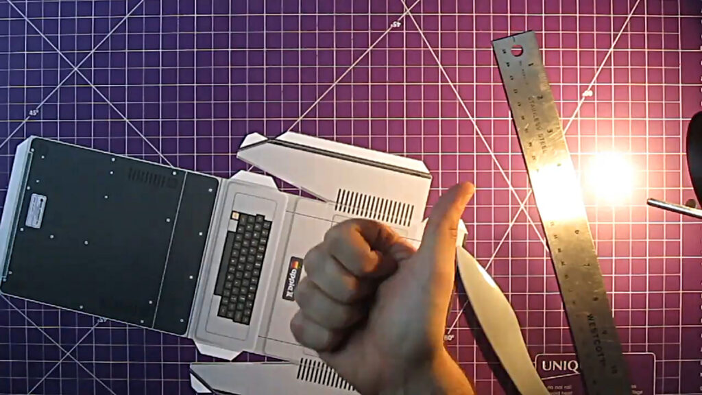Apple II Papercraft Assembly Apple II Papercraft Assembly