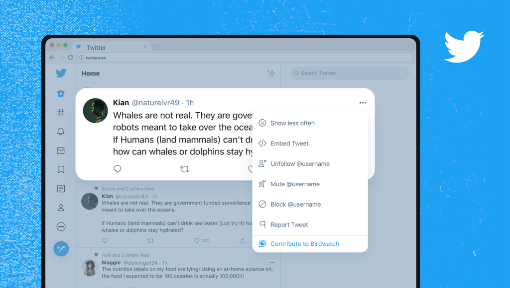 BirdWatch Twitter BirdWatch Twitter