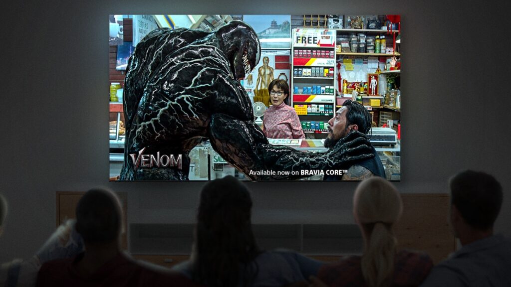 Service Bravia Core de Sony // Source : Sony Service Bravia Core de Sony // Source : Sony