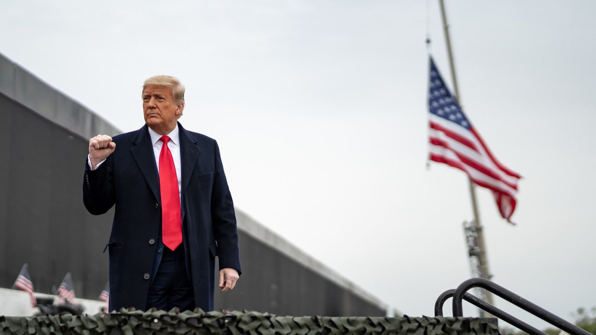 Donald Trump, le 12 janvier 2021. // Source : Shealah Craighead Donald Trump, le 12 janvier 2021. // Source : Shealah Craighead