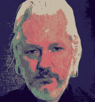 Julian Assange // Source : Anarchimedia Julian Assange // Source : Anarchimedia