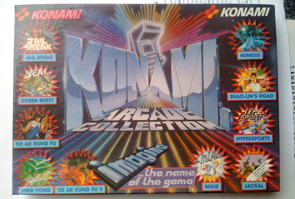 Konami jacquette boîtier Konami jacquette boîtier