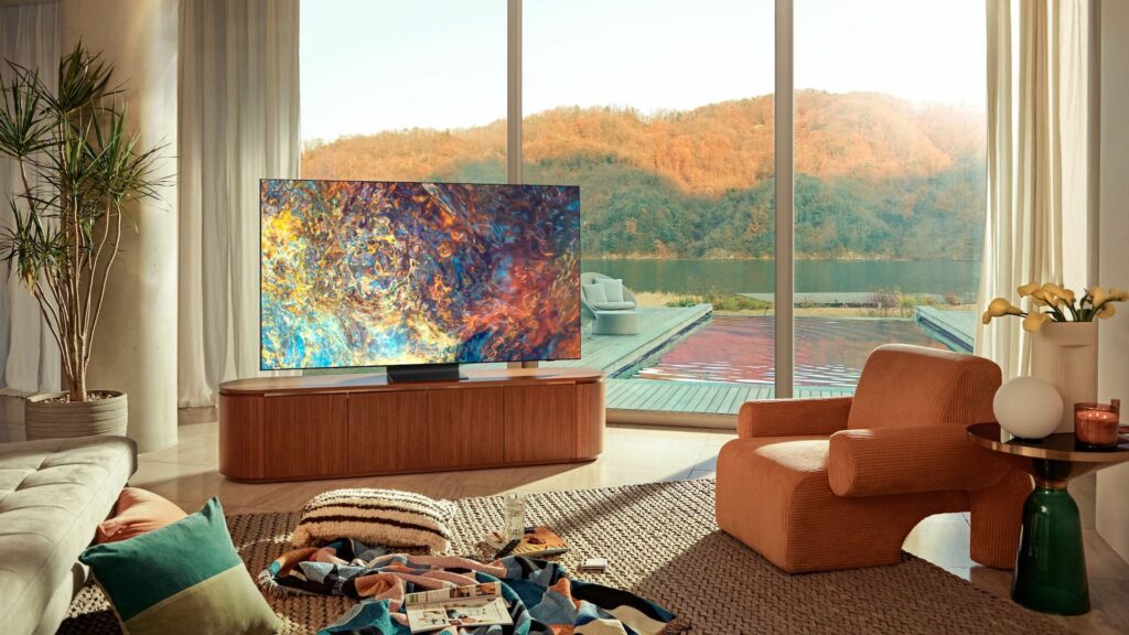 Téléviseur Samsung Neo QLED // Source : Samsung Téléviseur Samsung Neo QLED // Source : Samsung