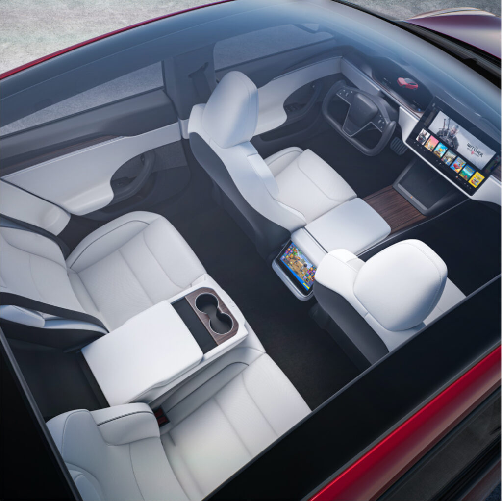 Le nouvel intérieur de la Model S // Source : Tesla Le nouvel intérieur de la Model S // Source : Tesla