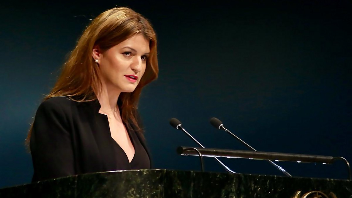 Marlène Schiappa à l'ONU // Source : Wikimedia Marlène Schiappa à l'ONU // Source : Wikimedia