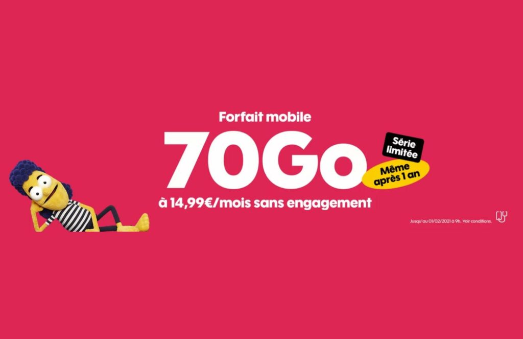 Sosh 70 GO forfait 4G – 2021 Sosh 70 GO forfait 4G – 2021
