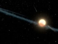 Vue d'artiste de KIC 8462852. // Source : NASA/JPL-Caltech (image recadrée)