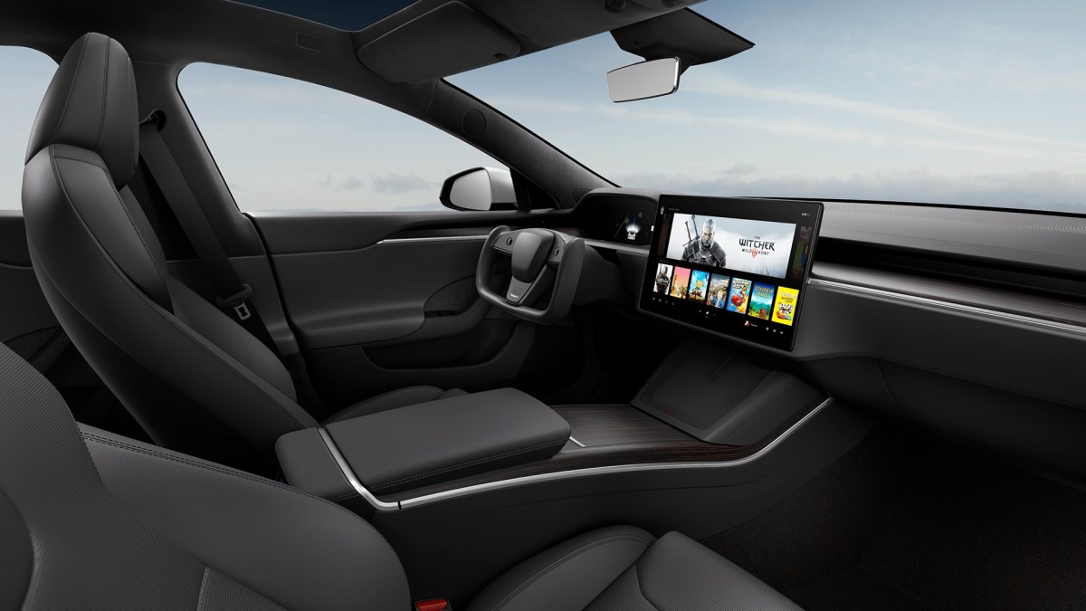 Le nouvel intérieur de la Model S // Source : Tesla Le nouvel intérieur de la Model S // Source : Tesla