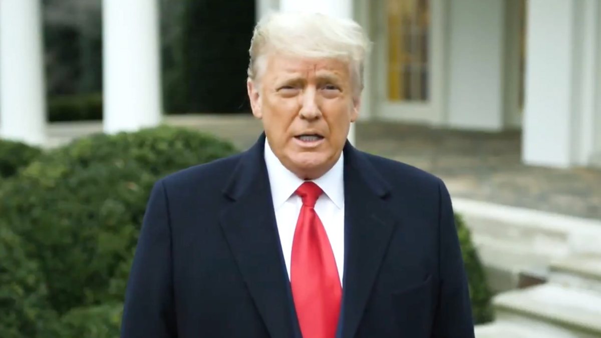 Donald Trump le 6 janvier 2020 // Source : Twitter/realDonaldTrump Donald Trump le 6 janvier 2020 // Source : Twitter/realDonaldTrump
