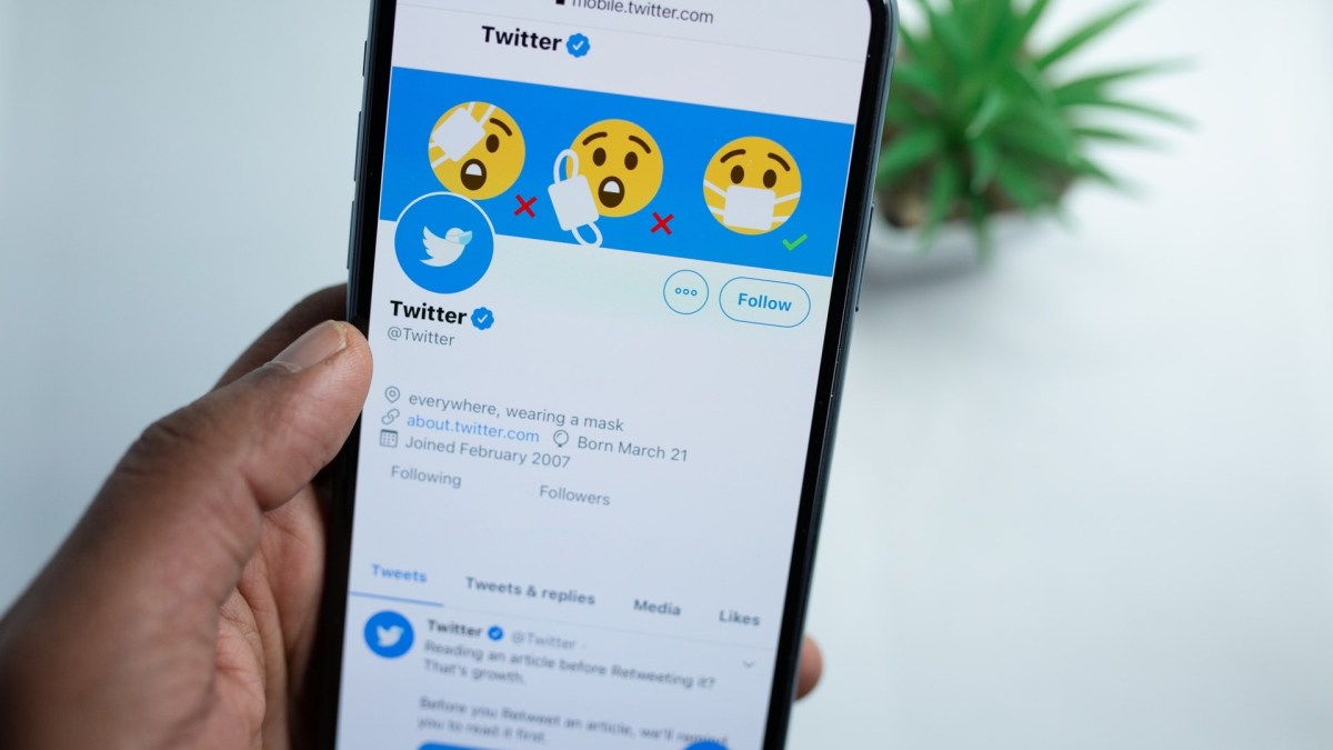 Twitter pendant la pandémie Covid-19. // Source : Pexels Twitter pendant la pandémie Covid-19. // Source : Pexels