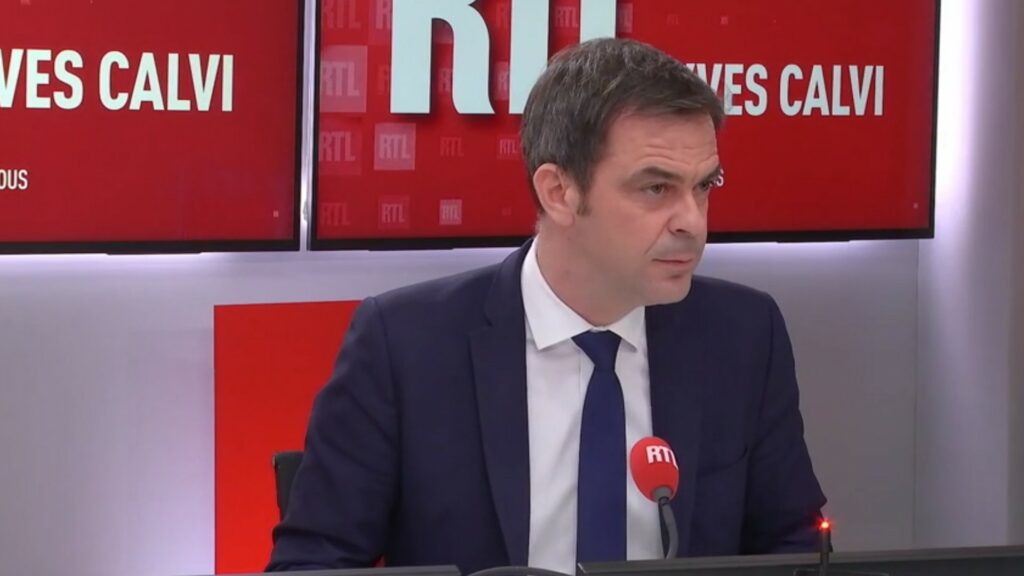 Olivier Véran le 5 janvier 2021. // Source : RTL Olivier Véran le 5 janvier 2021. // Source : RTL