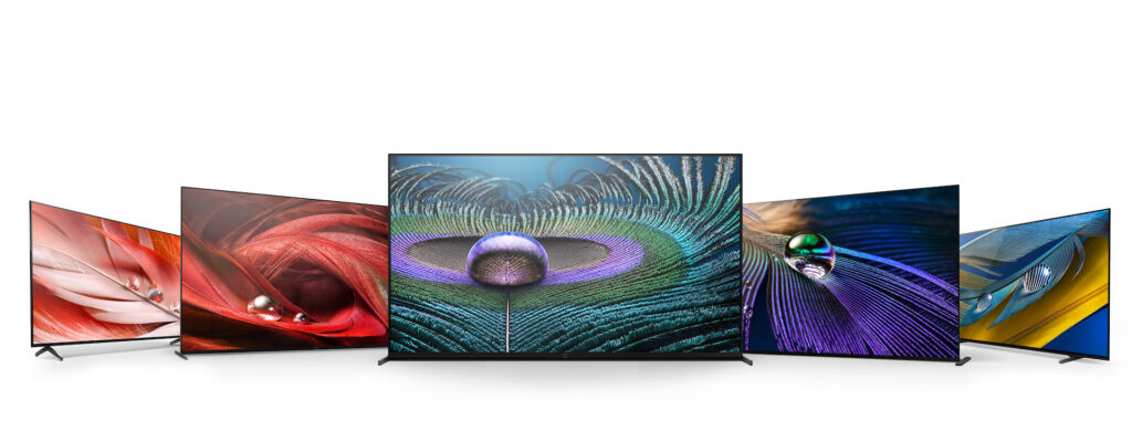 Gamme téléviseurs Sony en 2021 // Source : Sony Gamme téléviseurs Sony en 2021 // Source : Sony