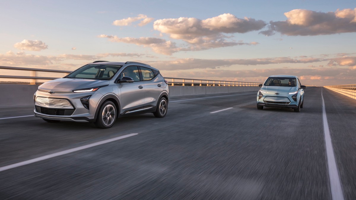 Chevrolet Bolt EUV et Bolt EV // Source : General Motors/Chevrolet Chevrolet Bolt EUV et Bolt EV // Source : General Motors/Chevrolet