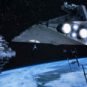 Combat spatial dans Star Wars. // Source : Via YouTube Epic Moments Combat spatial dans Star Wars. // Source : Via YouTube Epic Moments