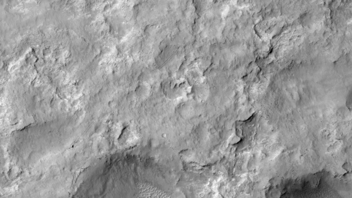Où est Curiosity ? // Source : NASA/JPL-CALTECH/UNIV. OF ARIZONA/UNIV. OF ARIZONA (image recadrée) Où est Curiosity ? // Source : NASA/JPL-CALTECH/UNIV. OF ARIZONA/UNIV. OF ARIZONA (image recadrée)