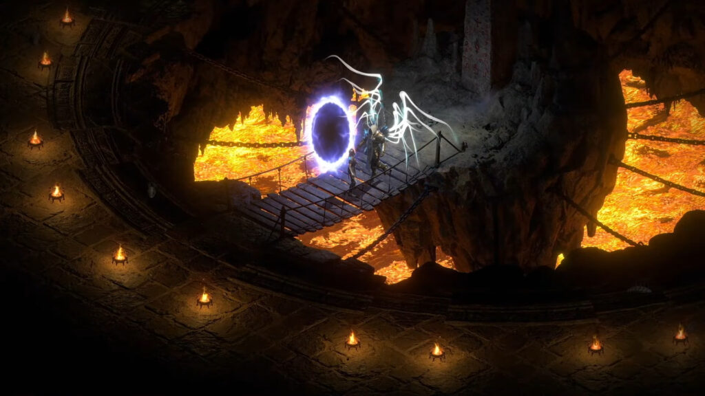 DIablo II scène DIablo II scène