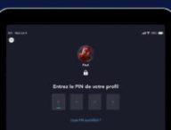 Le code PIN à rentrer sur l'interface Disney+ pour accéder à un profil // Source : Disney+
