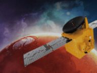 Vue d'artiste de la mission EMM. // Source : Emirates Mars Mission
