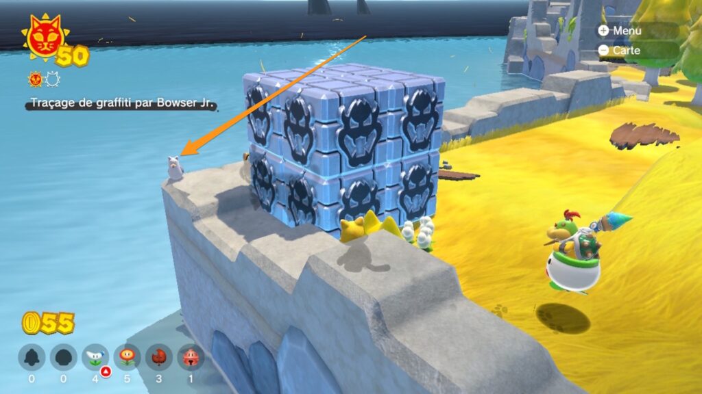 Super Mario 3D World + Bowser's Fury // Source : Capture d'écran Switch Super Mario 3D World + Bowser's Fury // Source : Capture d'écran Switch