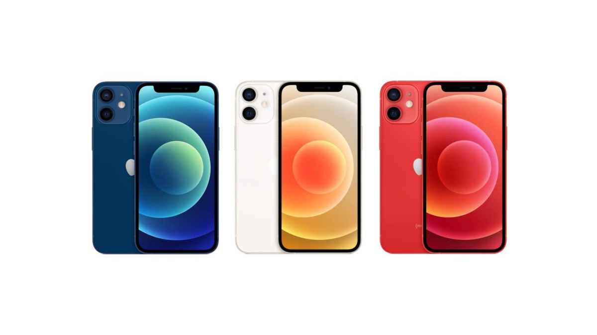 iPhone 12 mini. // Source : Apple iPhone 12 mini. // Source : Apple
