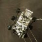 Perseverance vu de haut, pendant qu'il se posait sur Mars // Source : Nasa Perseverance vu de haut, pendant qu'il se posait sur Mars // Source : Nasa