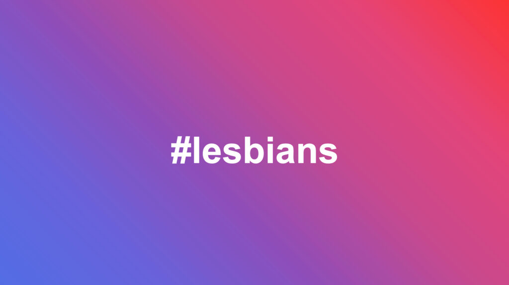 Le hashtag #lesbians a été censuré sur Instagram // Source : Numerama Le hashtag #lesbians a été censuré sur Instagram // Source : Numerama