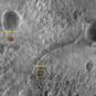 La localisation des différentes parties de la capsule. // Source : NASA/JPL/UArizona (photo recadrée) La localisation des différentes parties de la capsule. // Source : NASA/JPL/UArizona (photo recadrée)