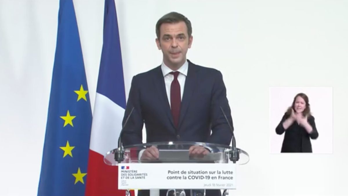 Olivier Véran le 18/02/21 // Source : Ministère des Solidarités et de la Santé Olivier Véran le 18/02/21 // Source : Ministère des Solidarités et de la Santé