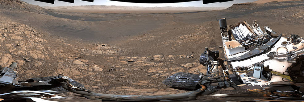 Ce panorama a été pris à la surface de Mars par Curiosity entre le 24 novembre et le 1er décembre 2019 // Source : NASA/JPL-Caltech/MSSS Ce panorama a été pris à la surface de Mars par Curiosity entre le 24 novembre et le 1er décembre 2019 // Source : NASA/JPL-Caltech/MSSS