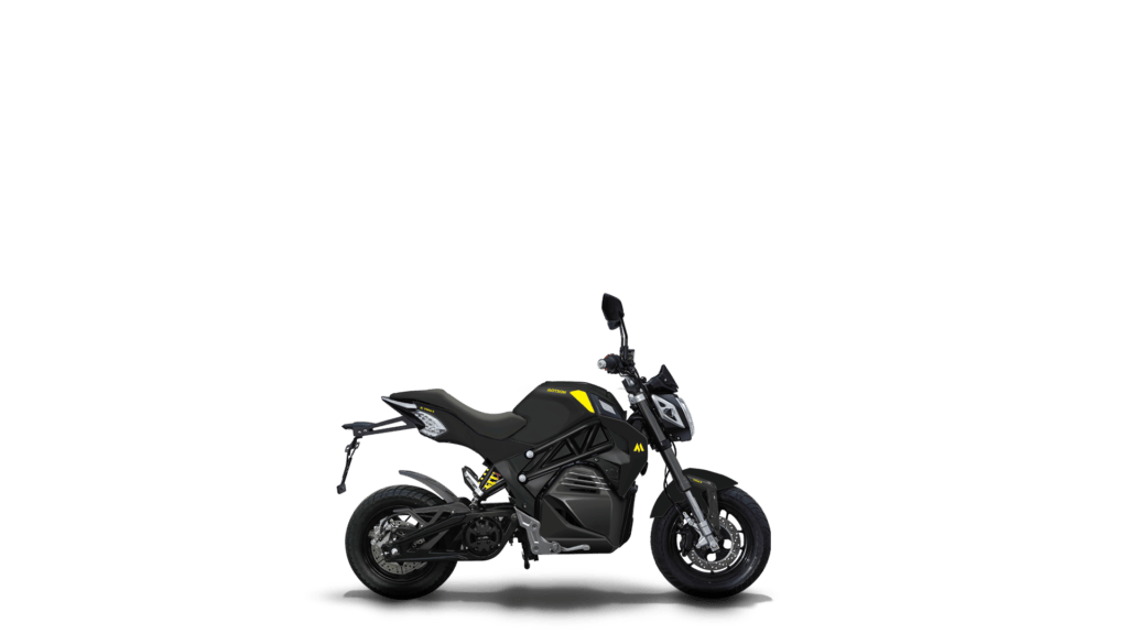 Mini-moto électrique Vizion // Source : Motron Motorcycles Mini-moto électrique Vizion // Source : Motron Motorcycles