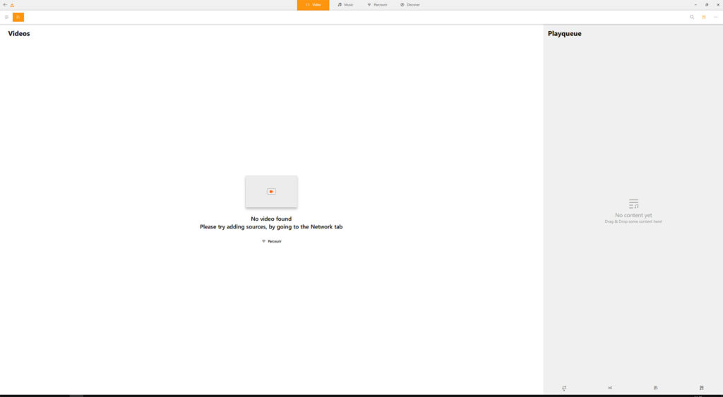 VLC interface VLC interface