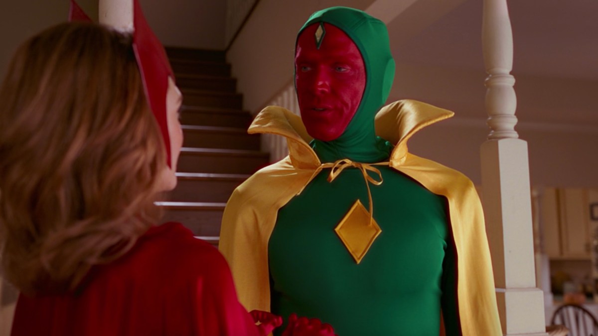 Vision dans l'épisode 6 de WandaVision // Source : Disney+ Vision dans l'épisode 6 de WandaVision // Source : Disney+