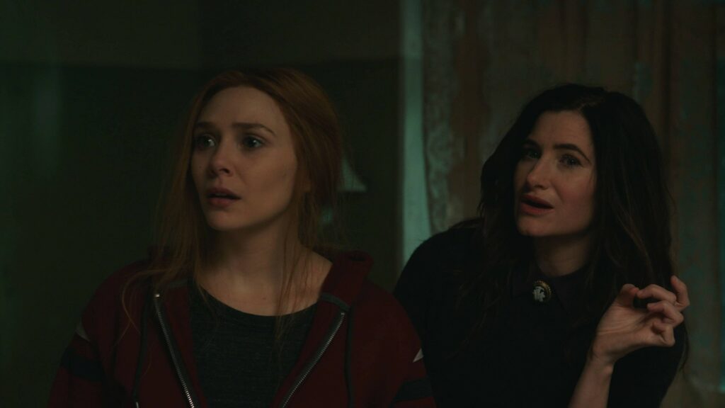 Wanda et Agatha Harkness. // Source : Marvel/Disney+ Wanda et Agatha Harkness. // Source : Marvel/Disney+