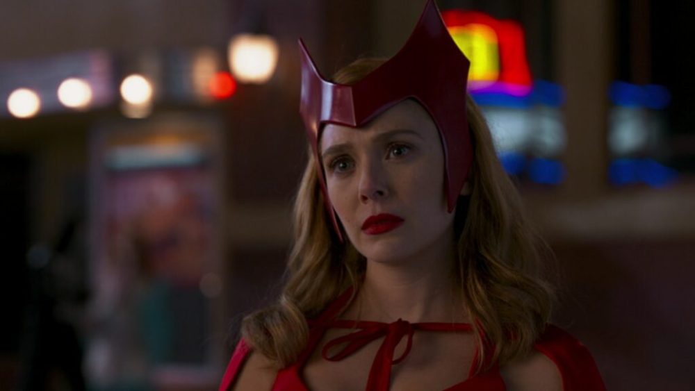 Wanda, dans l'épisode 6 de WandaVision. // Source : Disney+ Wanda, dans l'épisode 6 de WandaVision. // Source : Disney+