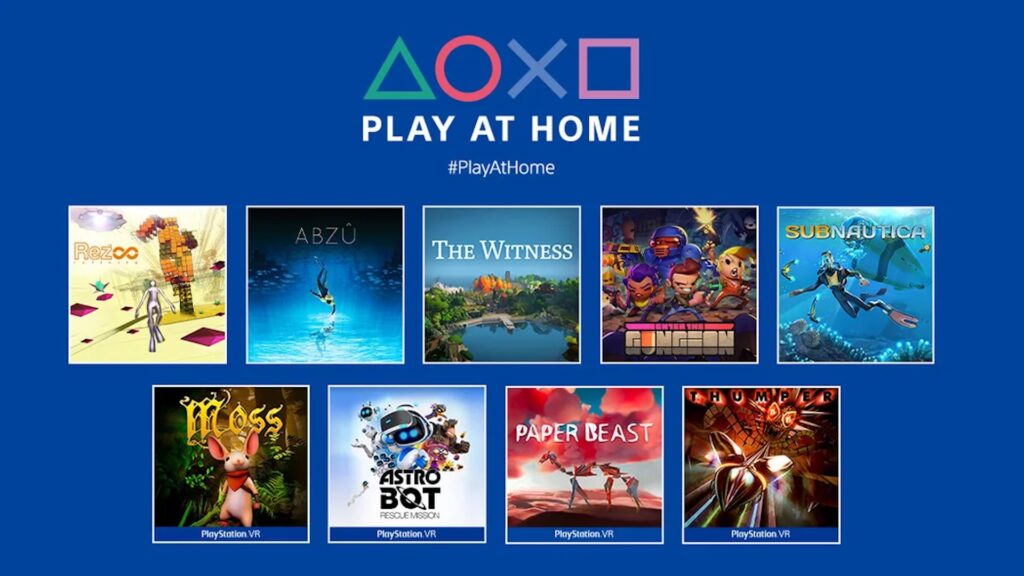 Play at Home // Source : Sony Play at Home // Source : Sony