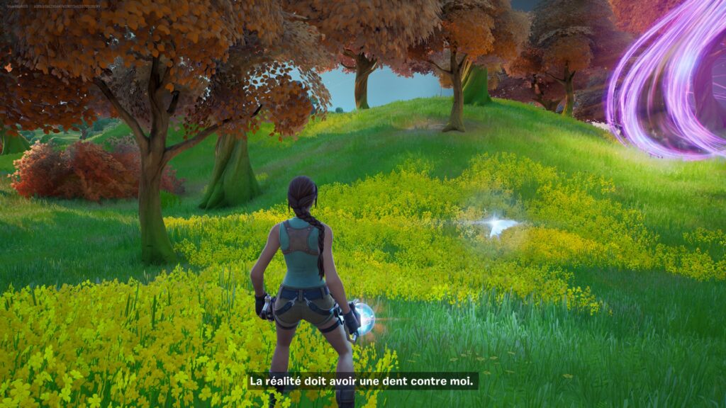 Lara Croft dans Fortnite // Source : Capture Xbox Lara Croft dans Fortnite // Source : Capture Xbox