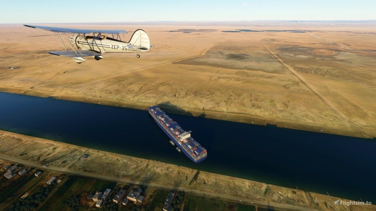La première version du mod "Cargo bloqué" dans Flight Sim // Source : flightsim.to La première version du mod "Cargo bloqué" dans Flight Sim // Source : flightsim.to