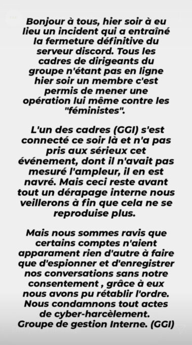 Le message des créateurs du compte Armée Des Médailles // Source : Capture d'écran Numerama / Instagram Le message des créateurs du compte Armée Des Médailles // Source : Capture d'écran Numerama / Instagram
