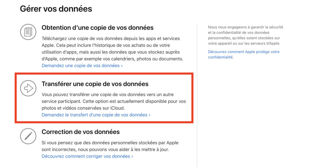 L'option se trouve ici // Source : Capture d'écran Numerama L'option se trouve ici // Source : Capture d'écran Numerama