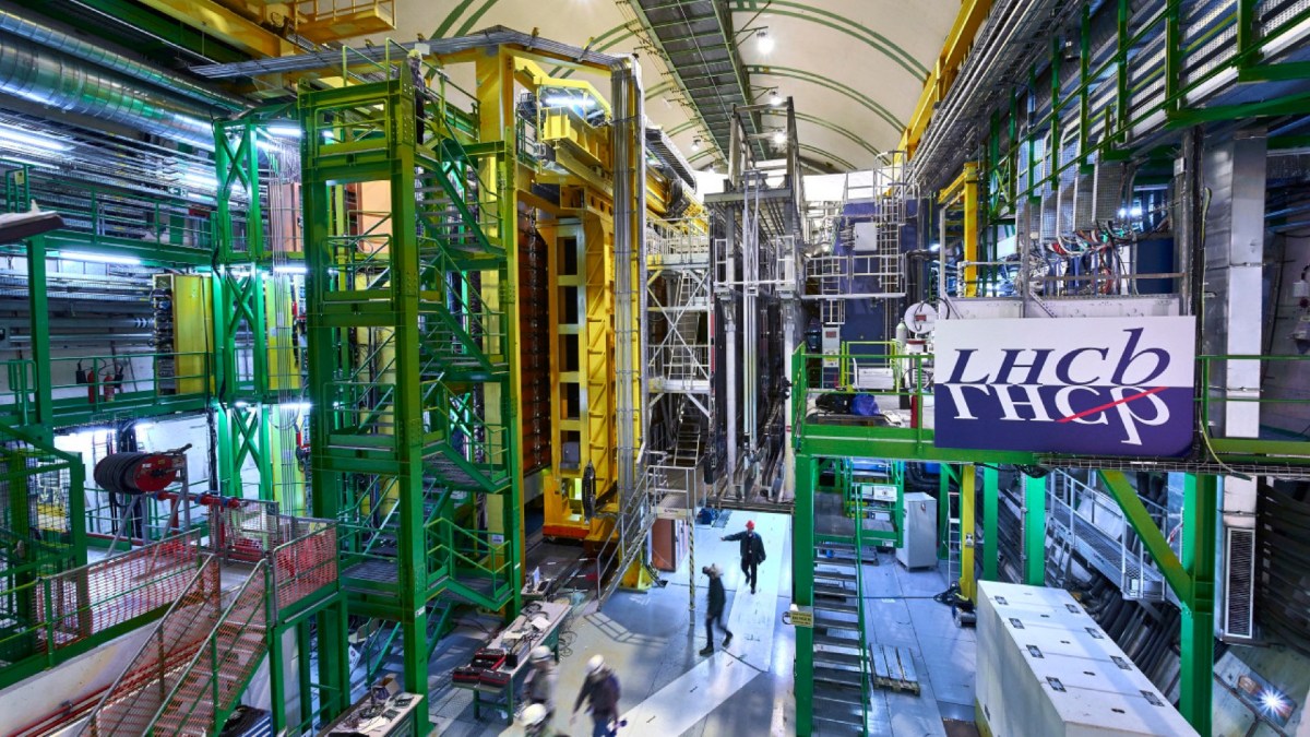 Le LHCb // Source : CERN Le LHCb // Source : CERN